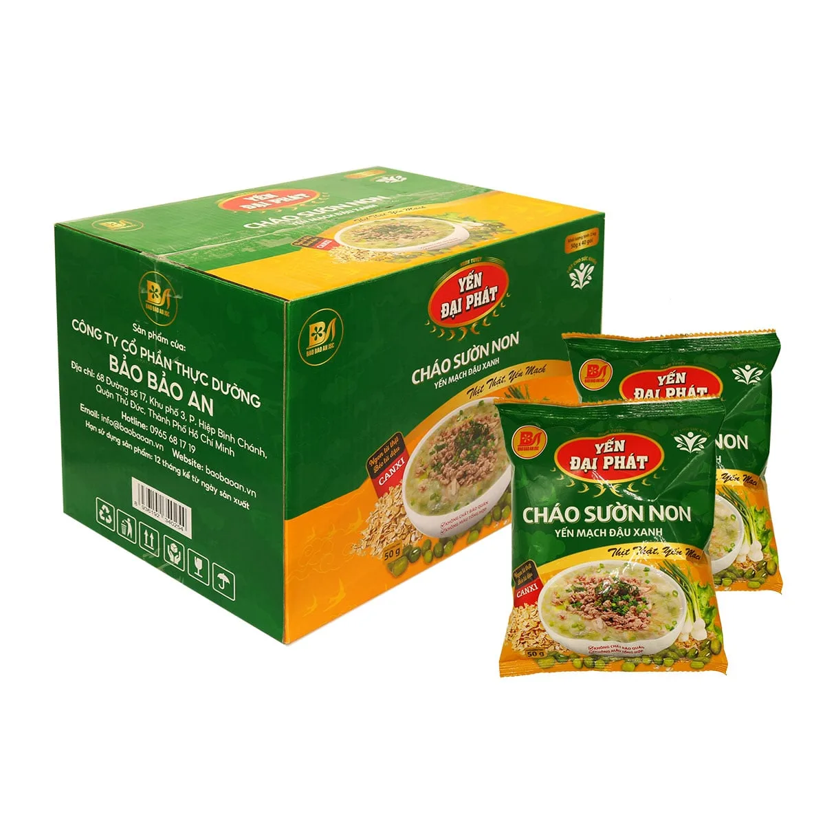 Cháo sườn non yến mạch đậu xanh — ảnh 5