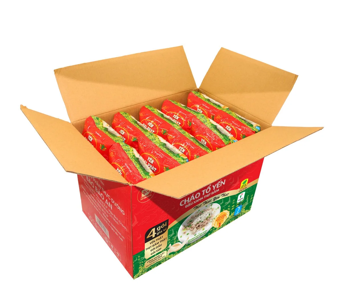 Cháo tổ yến đậu xanh thịt bằm — ảnh 2