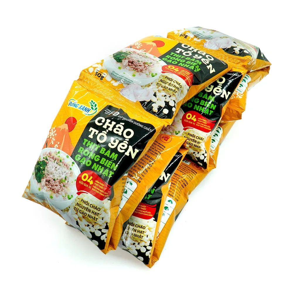 Cháo tổ yến thịt bằm rong biển gạo Nhật — ảnh 3