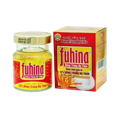 Nước yến Đông trùng hạ thảo Fuhina 12% — ảnh 4
