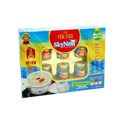 Nước yến Skynest Collagen không đường — ảnh 5