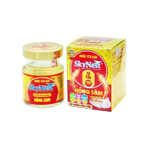 Nước yến Skynest Hồng Sâm