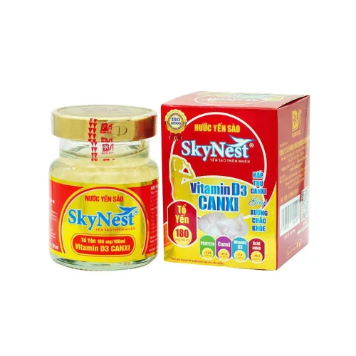 Nước yến Skynest Vitamin D3 Canxi